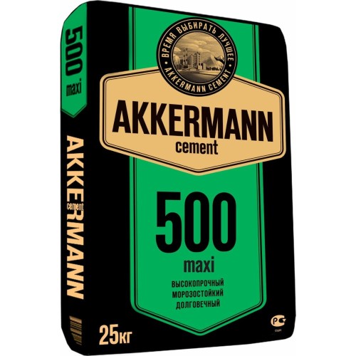 Купить Цемент AKKERMANN М500 (Углегорский) 50 кг в Донецке